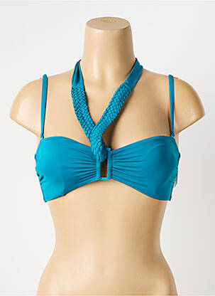 Haut de maillot de bain haut bandeau haut bandeau bleu AUBADE femme