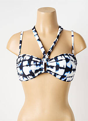 Haut de maillot de bain haut bandeau haut bandeau bleu AUBADE femme