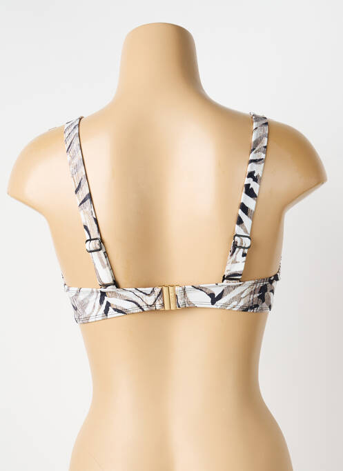 Haut de maillot de bain stretch haut soutien-gorge emboitant beige AUBADE femme