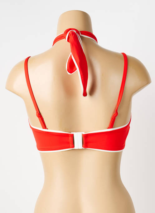 Haut de maillot de bain stretch haut bandeau orange AUBADE femme