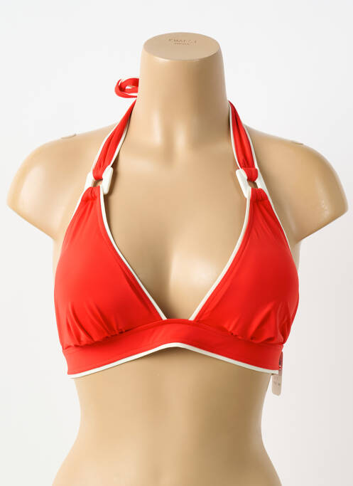 Haut de maillot de bain haut triangles haut triangles orange AUBADE femme