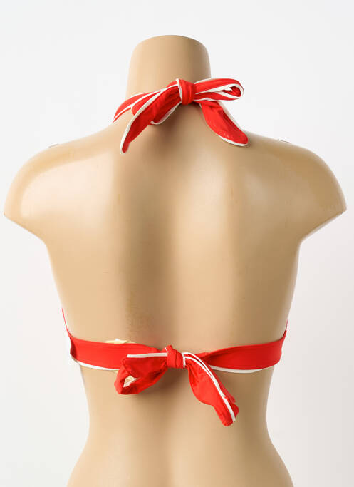 Haut de maillot de bain haut triangles haut triangles orange AUBADE femme