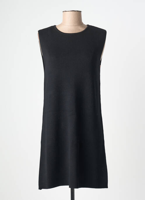 Robe courte sans manche sans manche noir GRACE & MILA femme