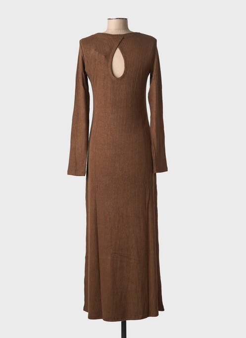 Robe longue marron GRACE & MILA femme
