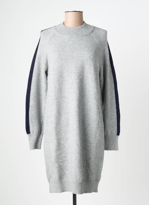 Robe pull gris ELLE EST OU LA MER femme
