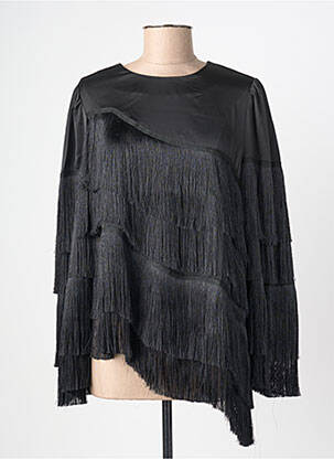 Top stretch manches longues noir Y.A.S femme