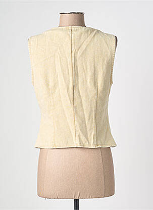 Veste casual coupe cintrée beige KILKY femme