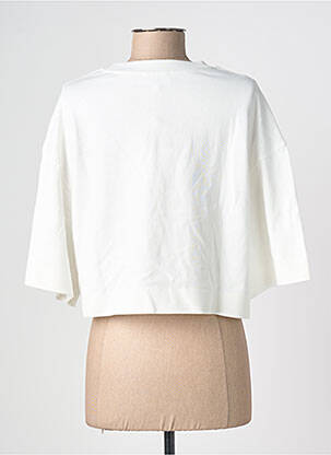 Top manches courtes manches courtes blanc GRACE & MILA femme