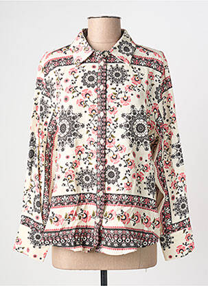 Chemisier beige GRACE & MILA femme