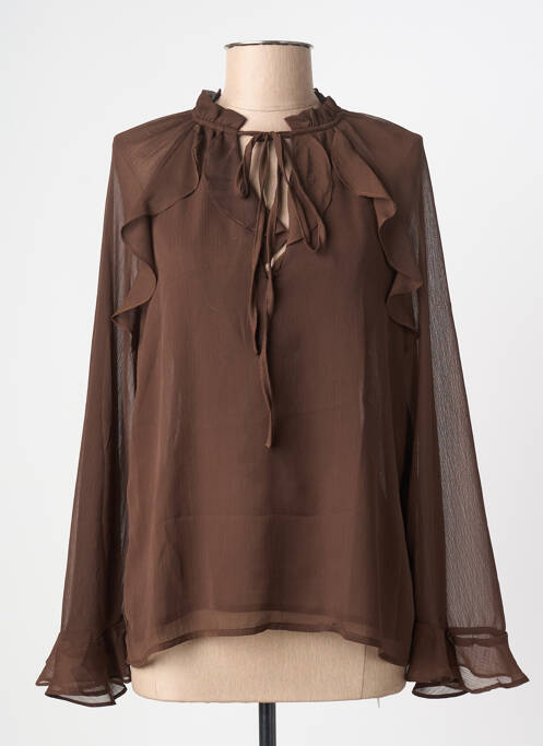 Blouse marron KILKY femme
