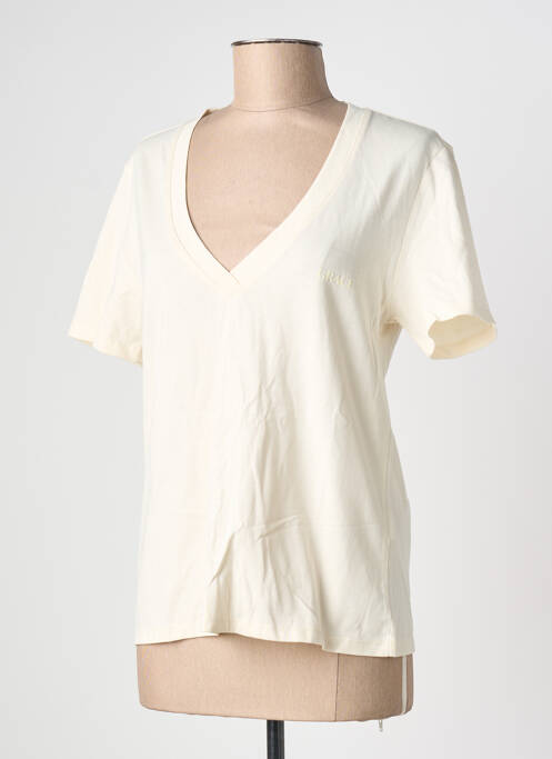 T-shirt beige GRACE & MILA femme
