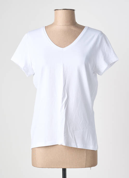T-shirt blanc PIECES femme