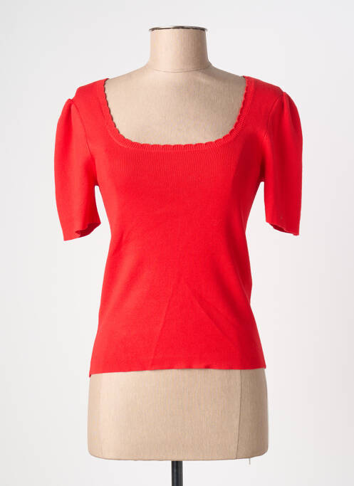 T-shirt rouge PIECES femme