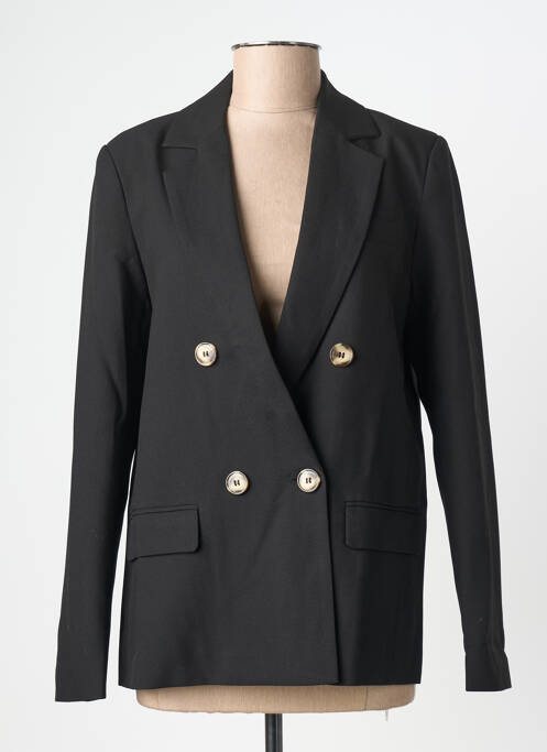 Blazer finition intérieure doublée noir GRACE & MILA femme