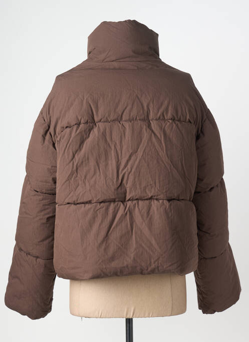 Doudoune manches longues sans capuche marron GRACE & MILA femme