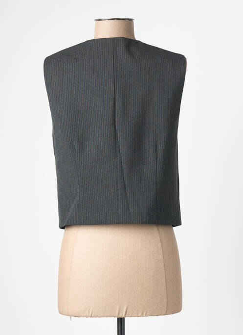 Gilet sans manche doublure gris GRACE & MILA femme