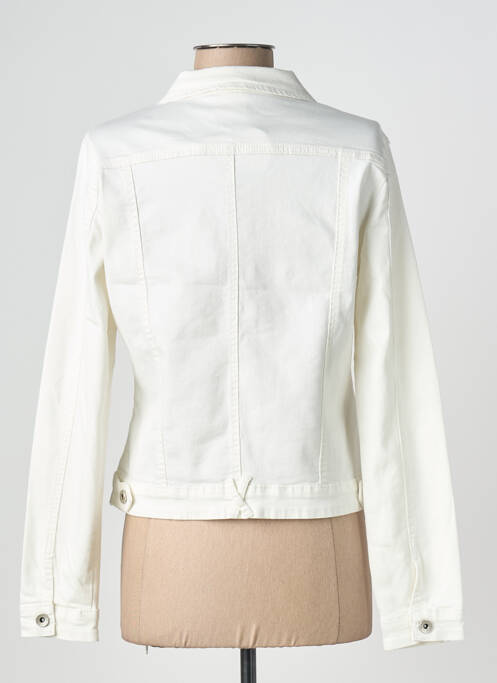 Veste casual col chemisier blanc ONADO femme