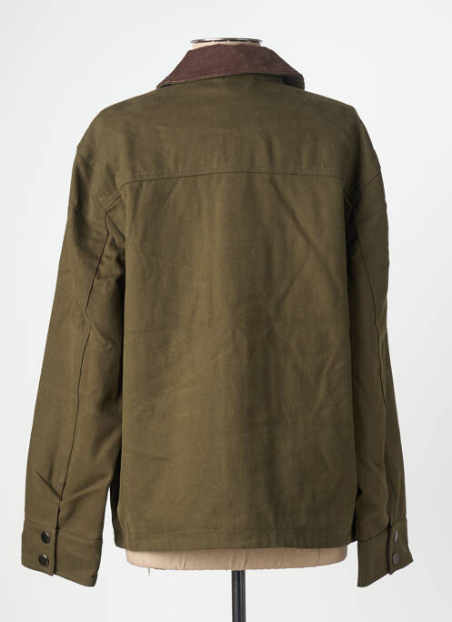 Veste casual coupe droite vert GRACE & MILA femme