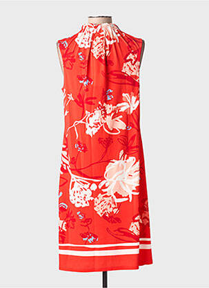 Robe courte sans manche sans manche orange S.OLIVER femme