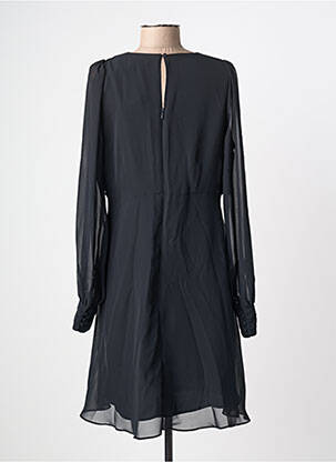 Robe courte fermeture zippée au dos manches longues noir ESPRIT femme