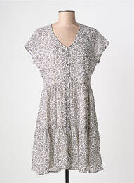 Robe courte manches courtes manches courtes noir LE TEMPS DES CERISES femme