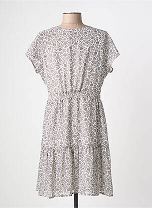 Robe courte coupe fluide manches courtes noir LE TEMPS DES CERISES femme