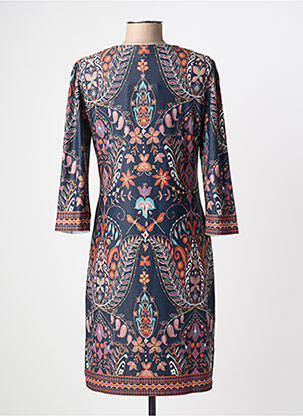 Robe courte manches longues manches longues noir K-DESIGN femme