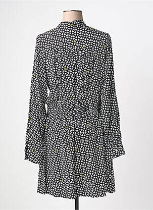 Robe courte manches longues manches longues noir GAUDI femme