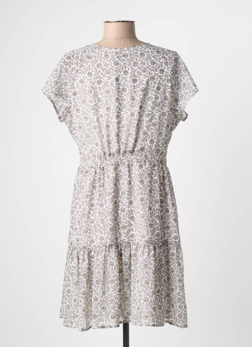 Robe courte manches courtes manches courtes noir LE TEMPS DES CERISES femme