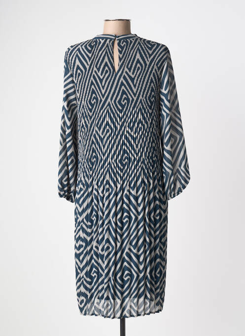 Robe mi-longue bleu STREET ONE femme