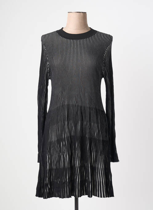 Robe mi-longue noir DESIGUAL femme