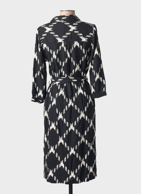 Robe mi-longue noir STREET ONE femme