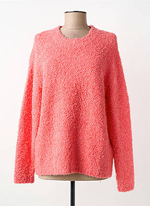 Pull stretch manches longues rose STREET ONE femme