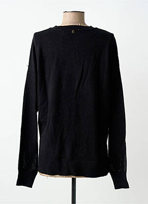 Pull coupe droite manches longues noir LOLA CASADEMUNT femme