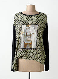T-shirt manches longues manches longues noir GAUDI femme