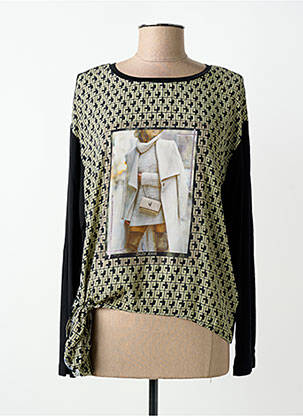 T-shirt manches longues manches longues noir GAUDI femme
