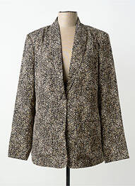 Blazer finition intérieure doublée noir LE TEMPS DES CERISES femme