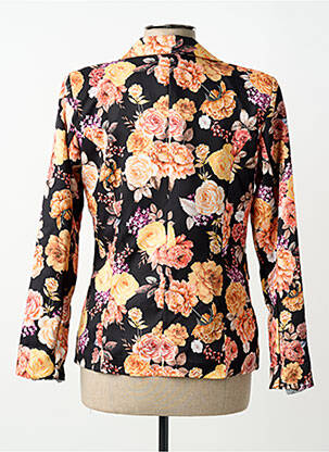 Blazer coupe cintrée noir JOLIFLY & JUSTINE Y femme