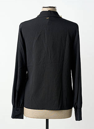 Chemisier coupe cintrée manches longues noir GAUDI femme