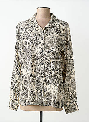 Chemisier beige GEISHA femme