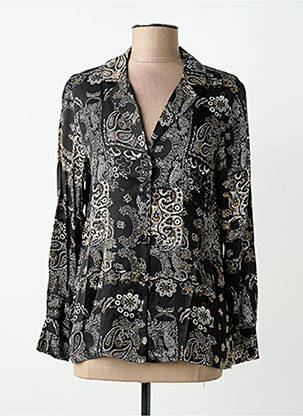 Chemisier noir LE TEMPS DES CERISES femme