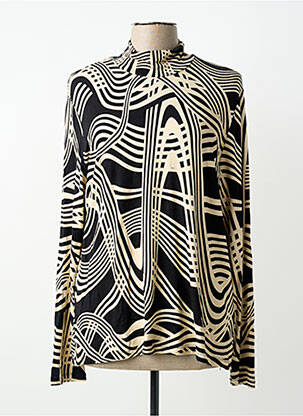 T-shirt noir GEISHA femme