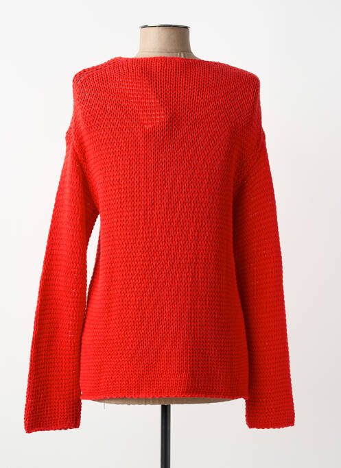 Pull coupe cintrée manches longues rouge S.OLIVER femme
