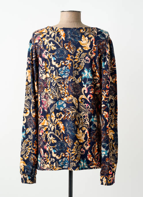 T-shirt bleu GEISHA femme