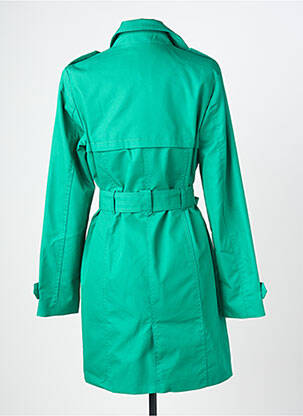 Trench finition intérieure doublée sans capuche vert STREET ONE femme