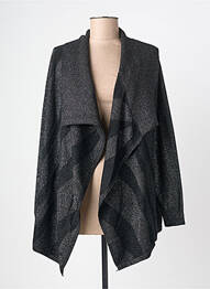 Gilet manches longues manches longues noir ZOE ZONE OF EMBROIDERED femme