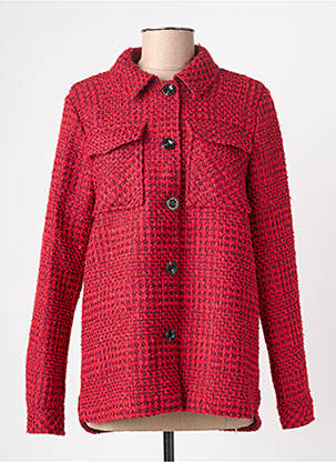 Veste casual coupe droite rouge STREET ONE femme