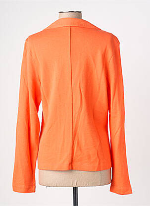 Veste casual col tailleur orange S.OLIVER femme