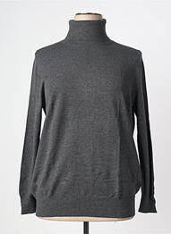 Pull col roulé coupe cintrée manches longues gris S.OLIVER femme