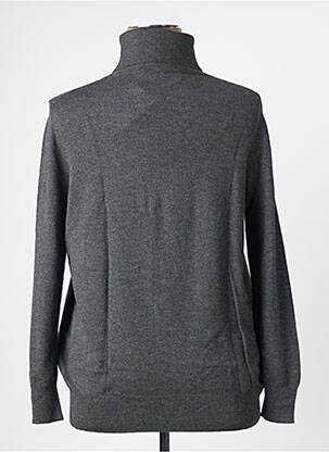Pull col roulé coupe cintrée manches longues gris S.OLIVER femme